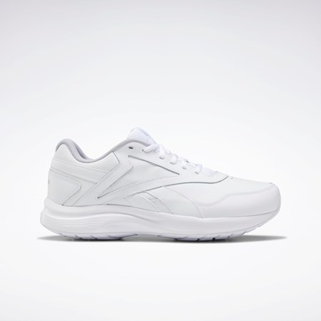 Reebok Walk Ultra 7 DMX MAX Extra-Brede Shoes Hvide Grå Kongeblå | OLF432015