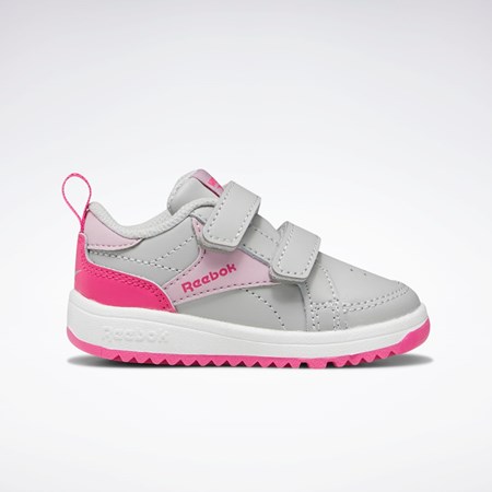 Reebok Weebok Clasp Low Shoes - Toddler Grå Lyserød | AHK407293