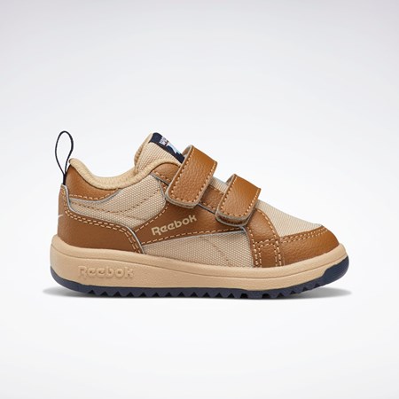 Reebok Weebok Clasp Low Shoes - Toddler Brune Mørkeblå | PUC084519