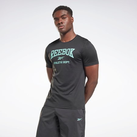 Reebok Workout Ready Grafisk T-Shirt Sort | ONG534026