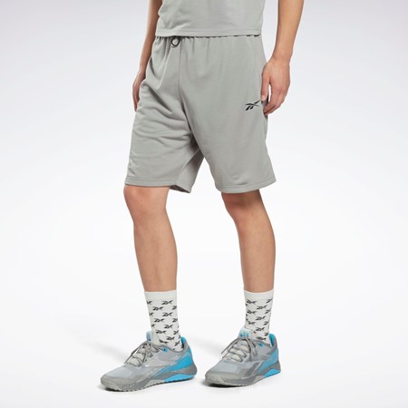 Reebok Workout Ready Mélange Shorts Grå | CHN261934