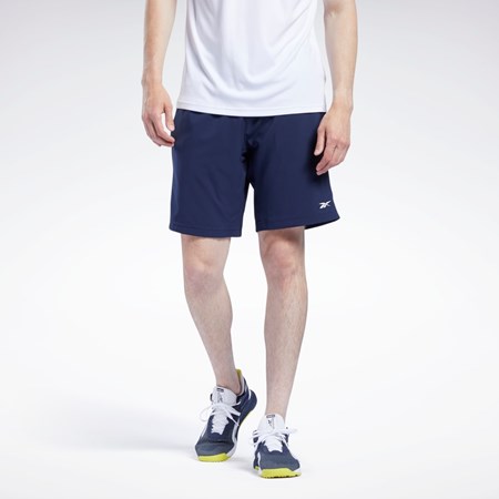 Reebok Workout Ready Shorts Mørkeblå | CAY130298