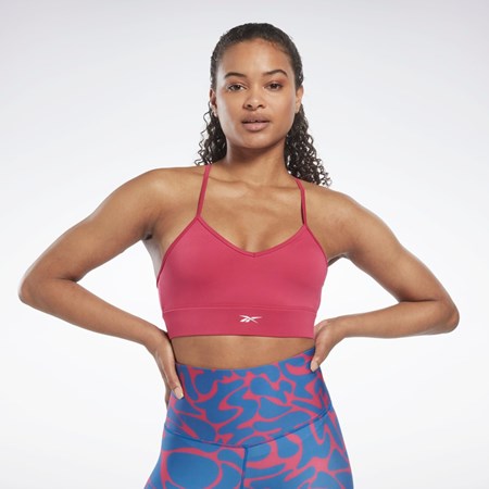 Reebok Workout Ready Sports Bra Lyserød | DQV974813