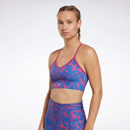 Reebok Workout Ready Sports Bra Lyserød | LUZ021579