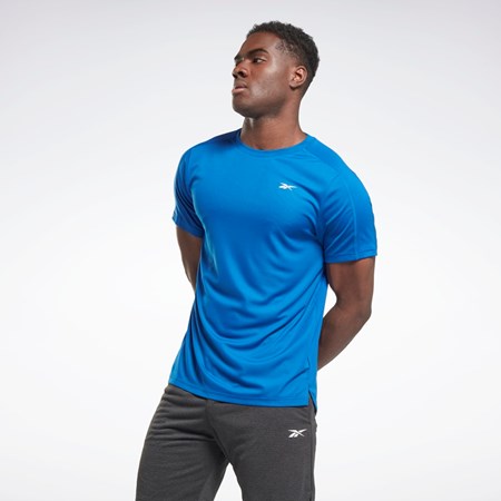 Reebok Workout Ready Tech T-Shirt Blå | ITM976340