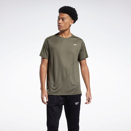 Reebok Workout Ready Tech T-Shirt Grøn | BDZ510823